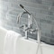 Aqua Vintage Deck-Mount Clawfoot Tub Faucet, Polished Chrome, Deck Mount AE8401DL - alternate 4